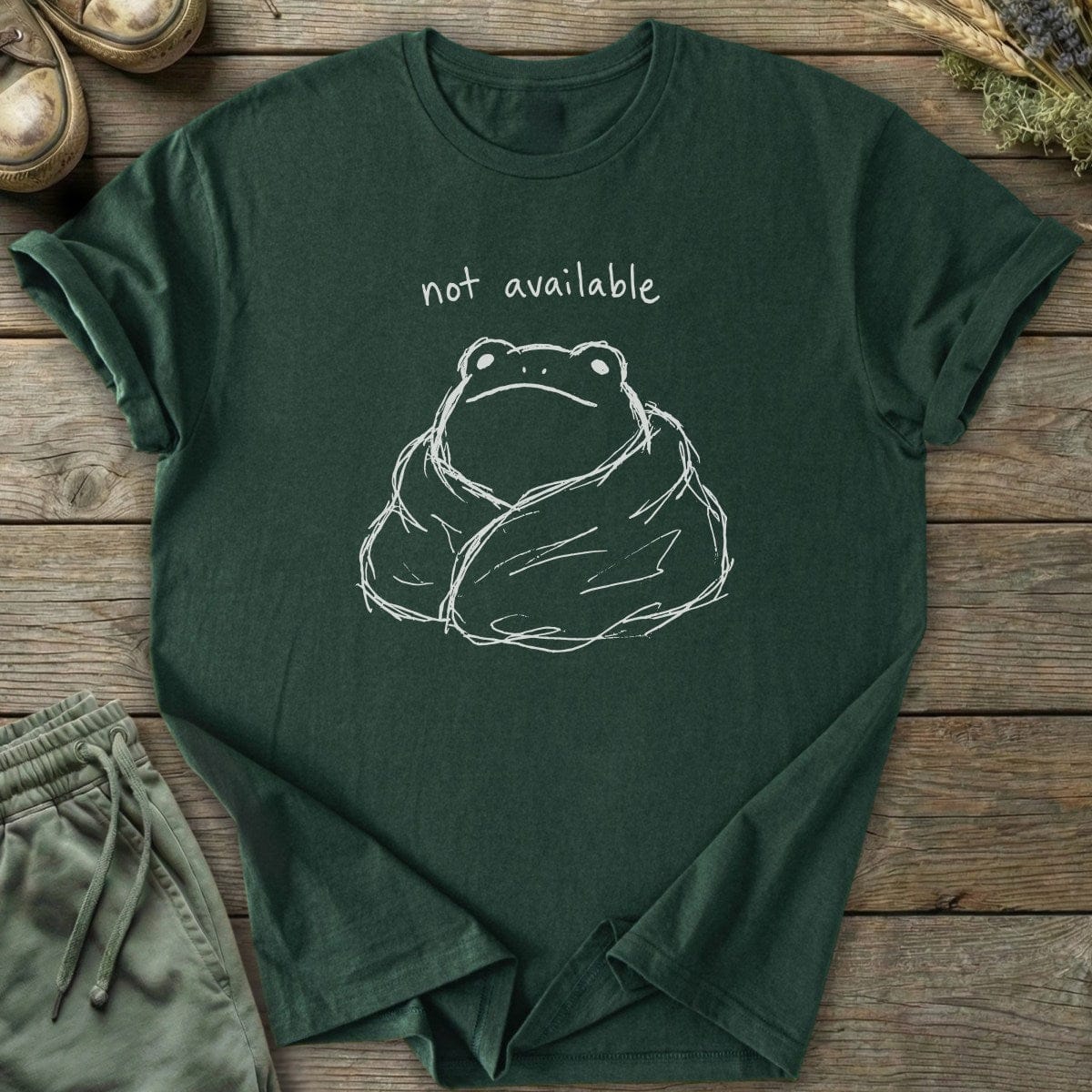 Printify T-Shirt Not Available Frog T-Shirt