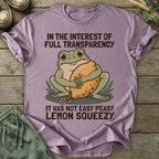 Printify T-Shirt Not Easy Peasy Lemon Squeezy T-Shirt