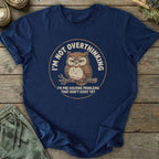 Printify T-Shirt Not Overthinking Owl T-Shirt