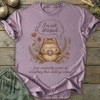 Printify T-Shirt Not Stressed Frog T-Shirt