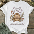 Printify T-Shirt Not Stressed Frog T-Shirt