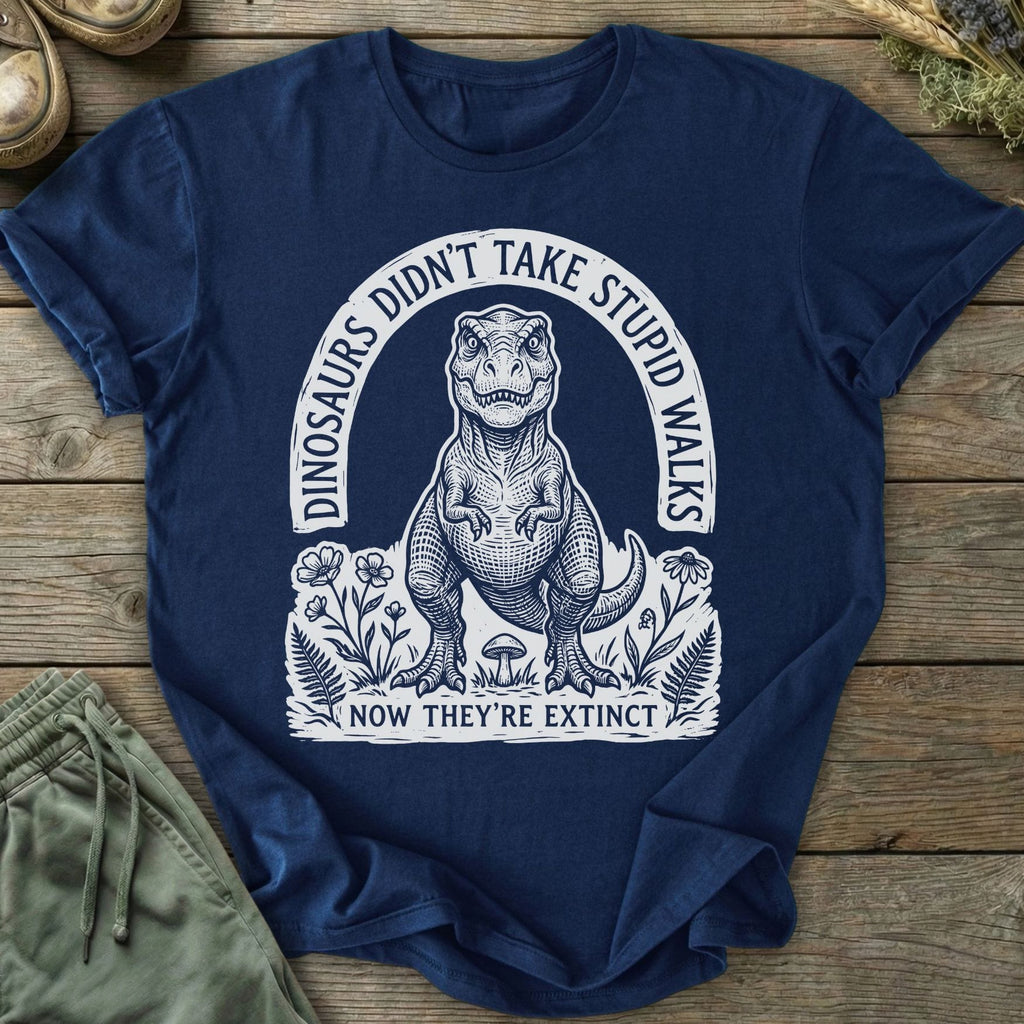 Printify T-Shirt Now Extinct T-Shirt
