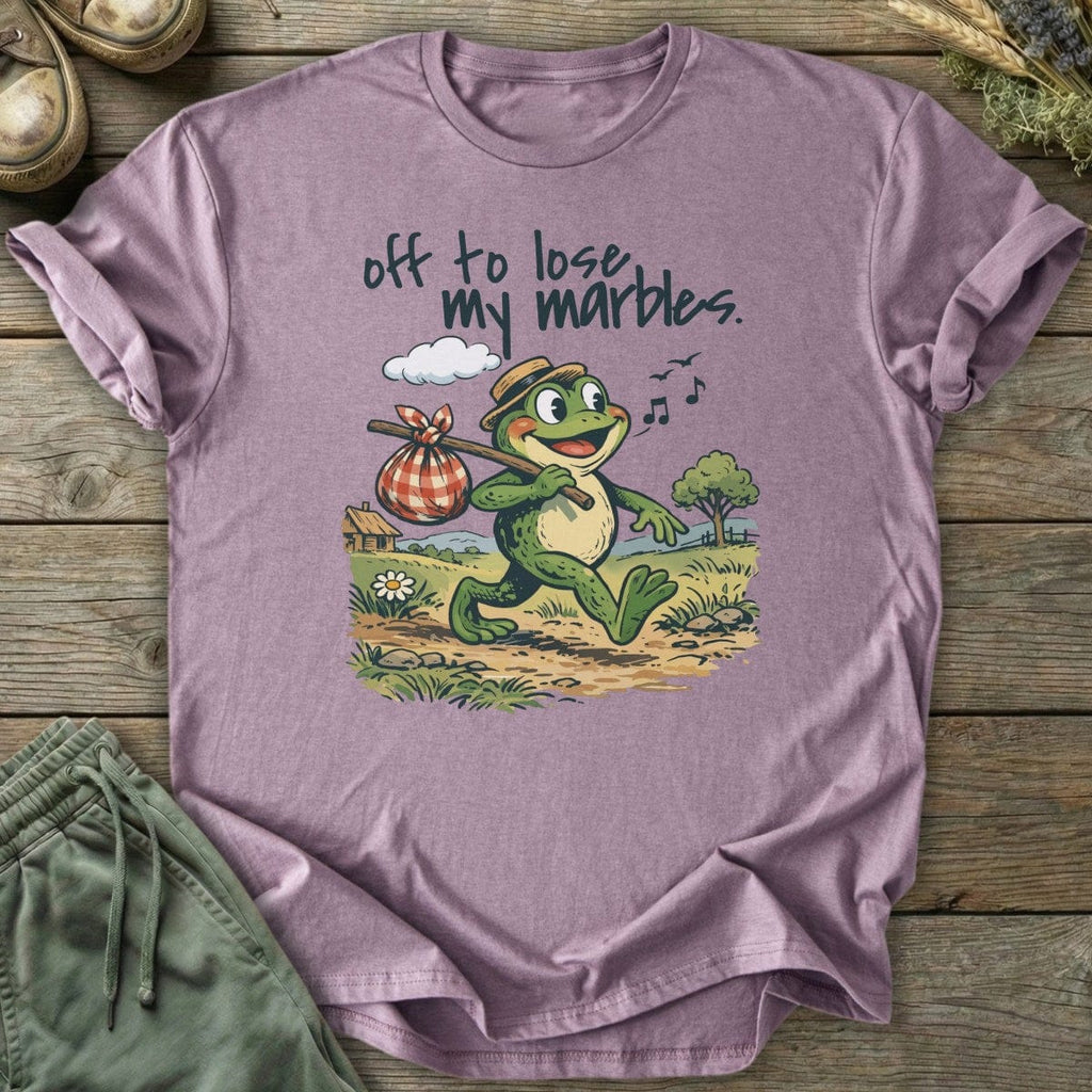 Printify T-Shirt Off To Lose My Marbles T-Shirt