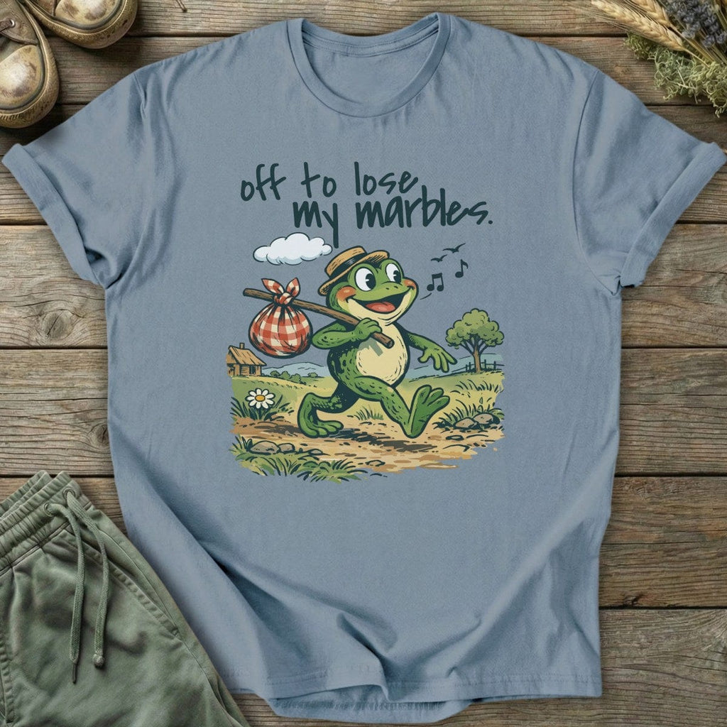 Printify T-Shirt Off To Lose My Marbles T-Shirt