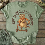 Printify T-Shirt Off To Regulate T-Shirt