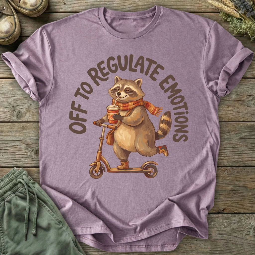 Printify T-Shirt Off To Regulate T-Shirt