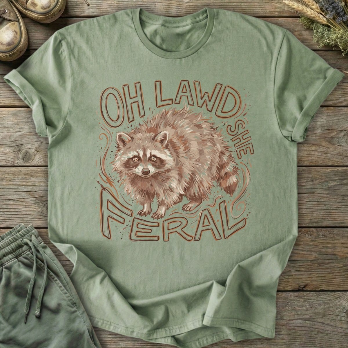 Printify T-Shirt Oh Lawd T-Shirt