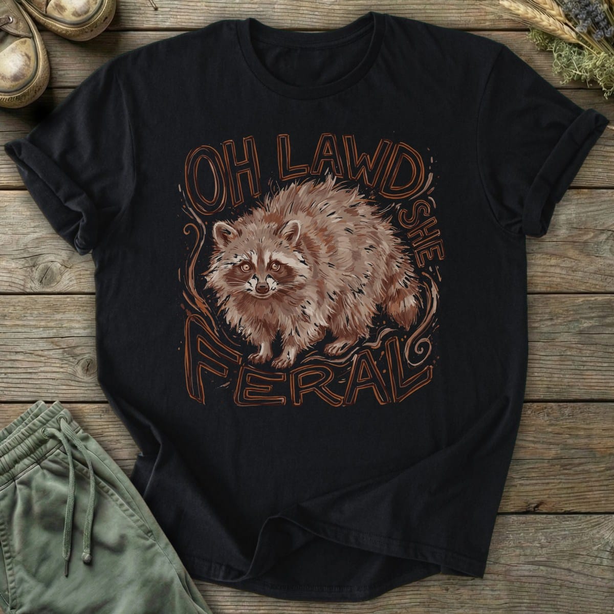 Printify T-Shirt Oh Lawd T-Shirt