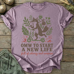 Printify T-Shirt OMW To Start A New Life T-Shirt
