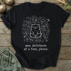 Printify T-Shirt One Shitstorm Bear T-Shirt