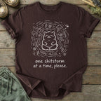 Printify T-Shirt One Shitstorm Bear T-Shirt