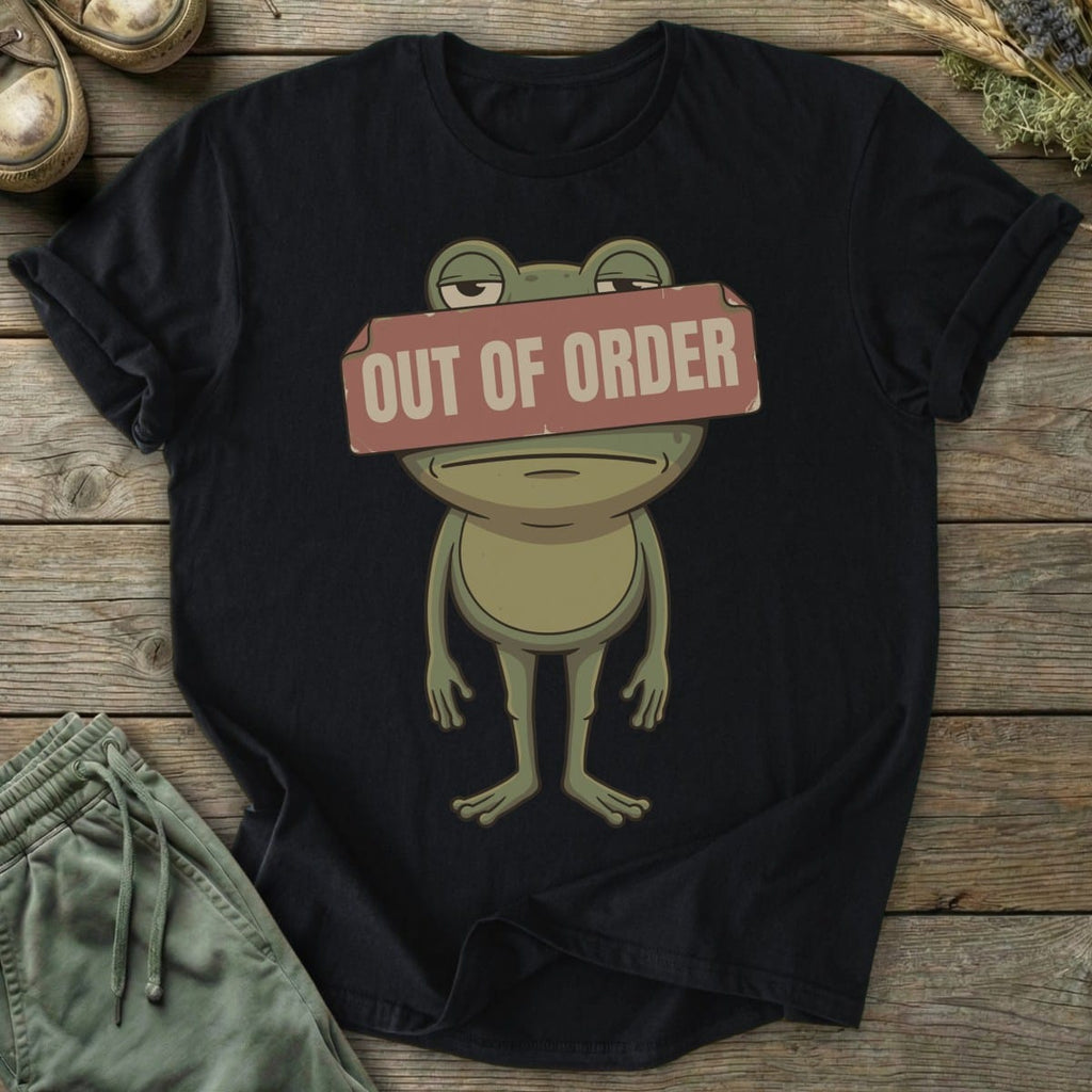Printify T-Shirt Out Of Order T-Shirt