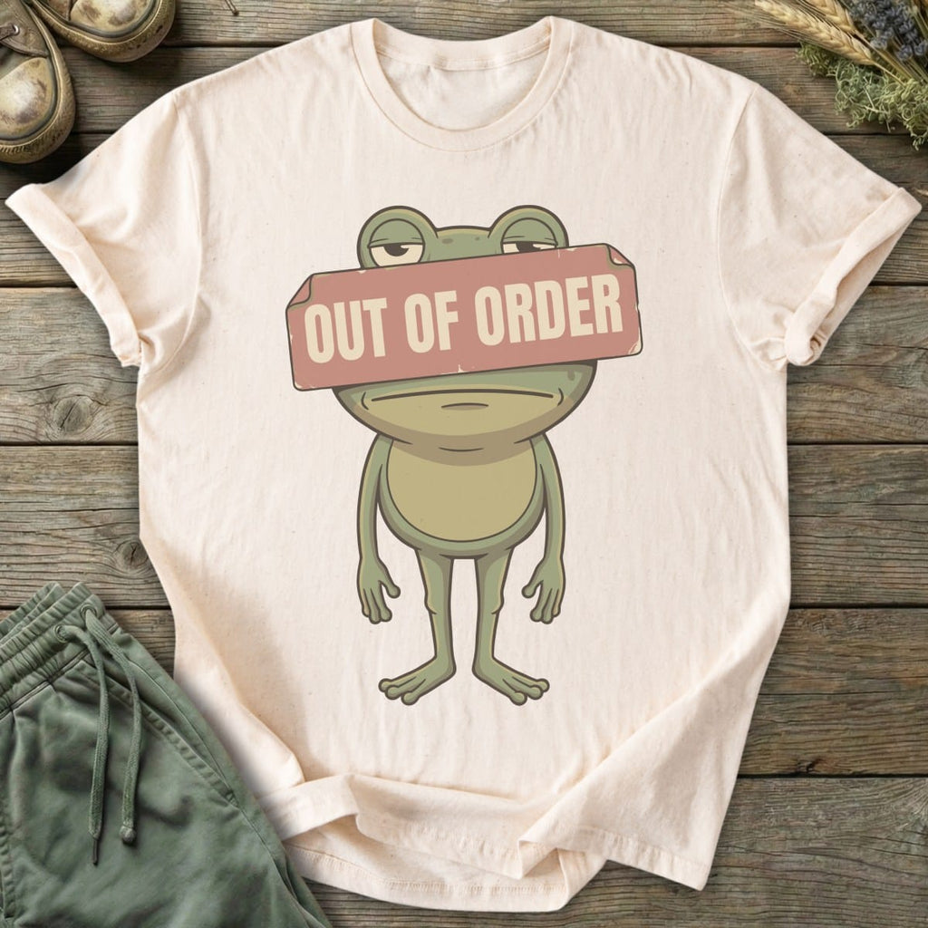 Printify T-Shirt Out Of Order T-Shirt