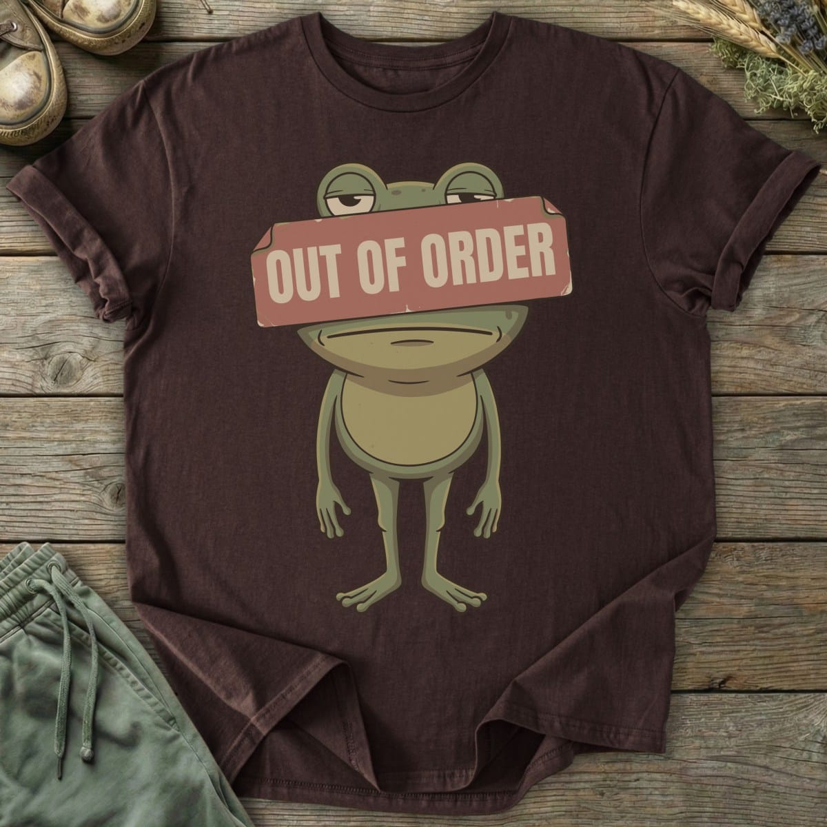 Printify T-Shirt Out Of Order T-Shirt