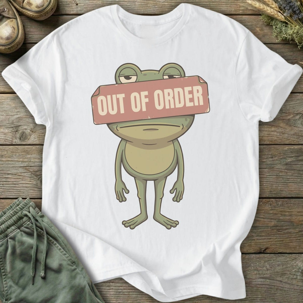 Printify T-Shirt Out Of Order T-Shirt