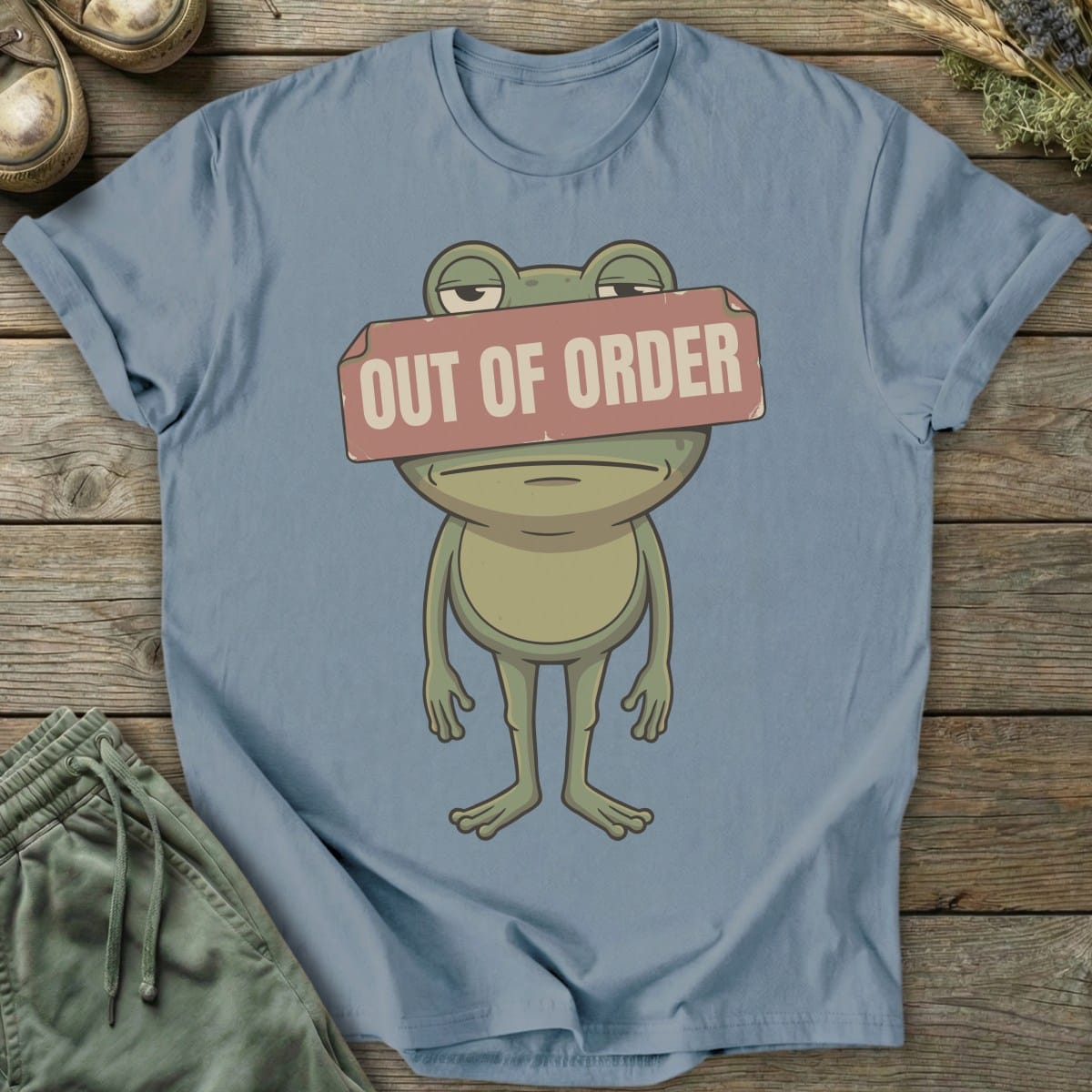 Printify T-Shirt Out Of Order T-Shirt