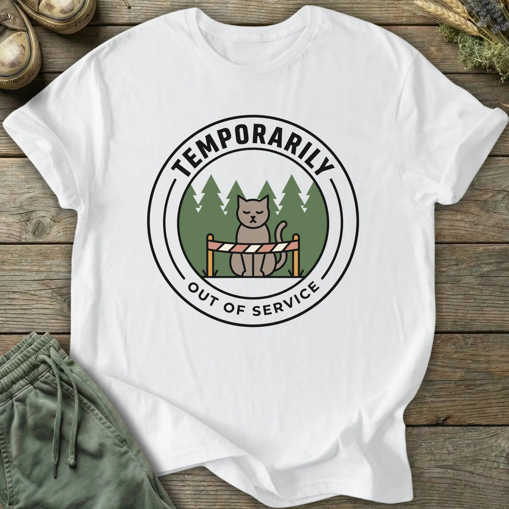 Printify T-Shirt Out Of Service T-Shirt