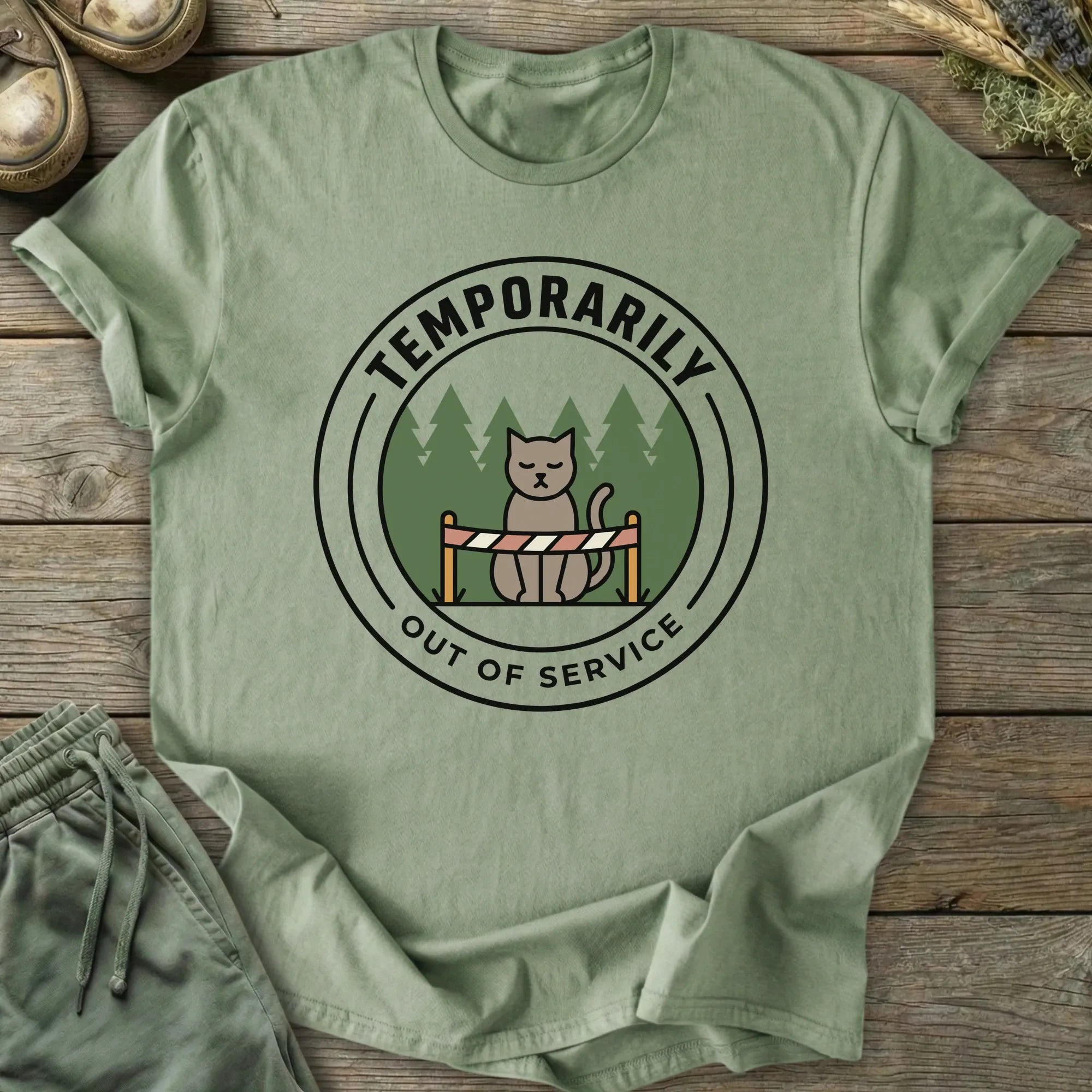Printify T-Shirt Out Of Service T-Shirt
