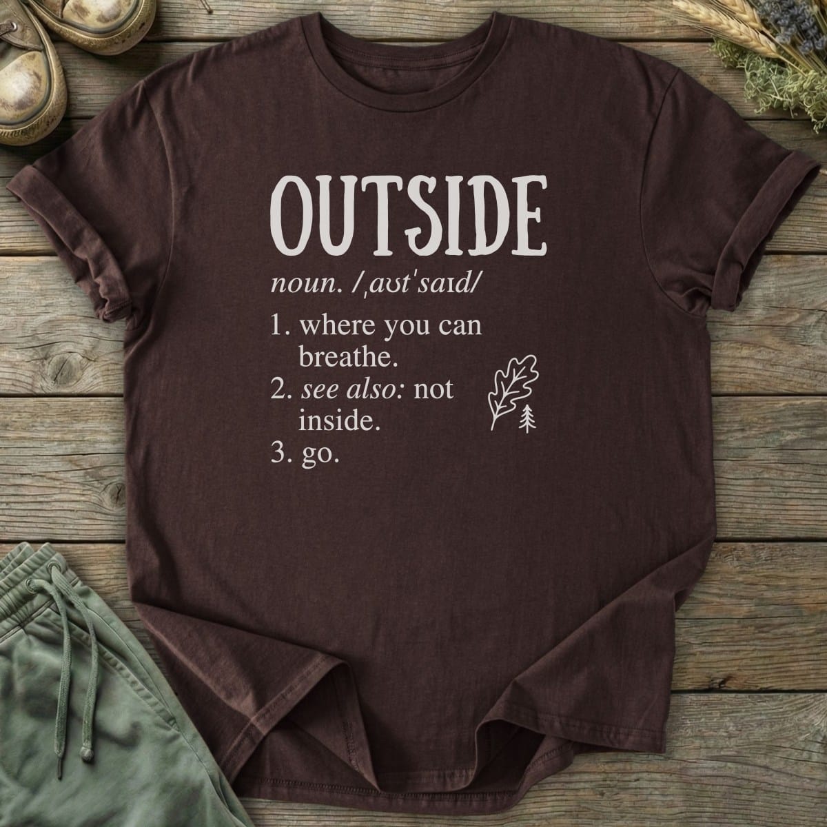 Printify T-Shirt Outside Definition T-Shirt