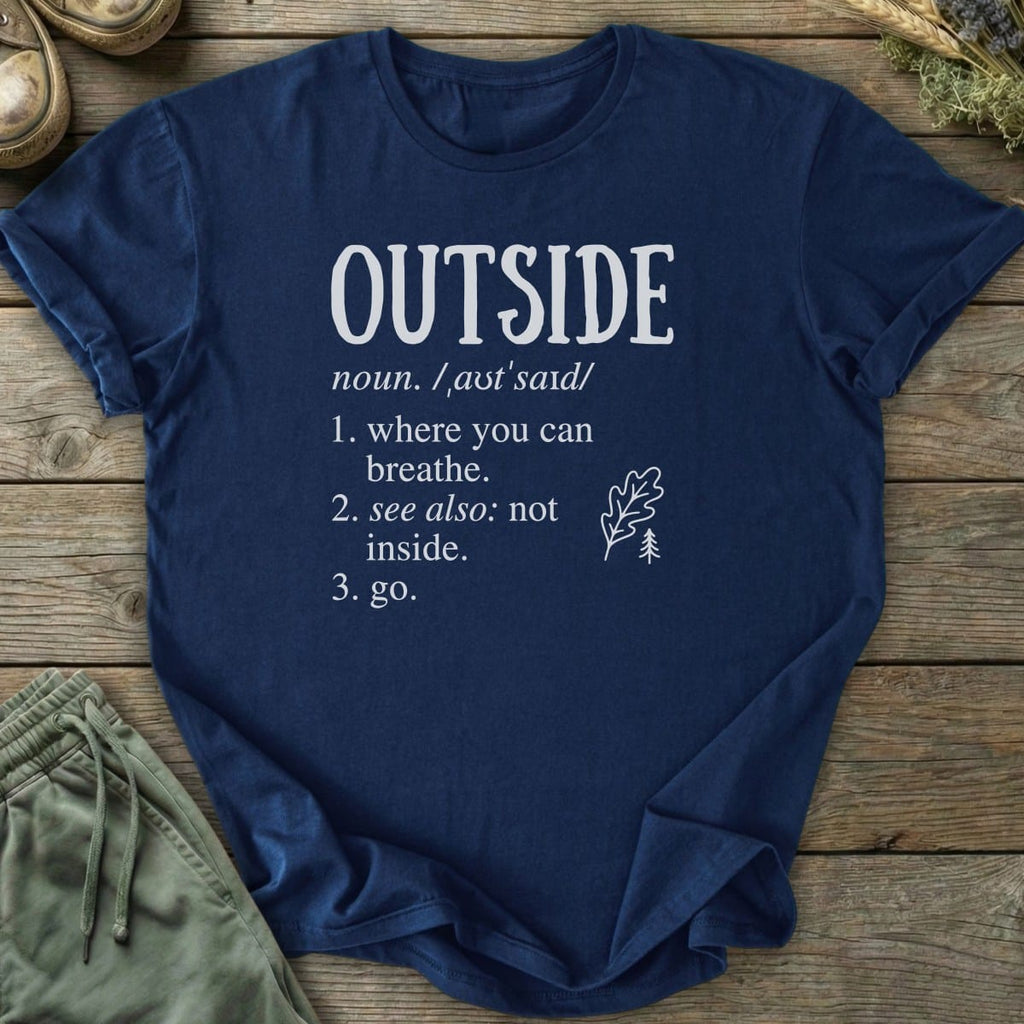 Printify T-Shirt Outside Definition T-Shirt