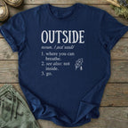 Printify T-Shirt Outside Definition T-Shirt