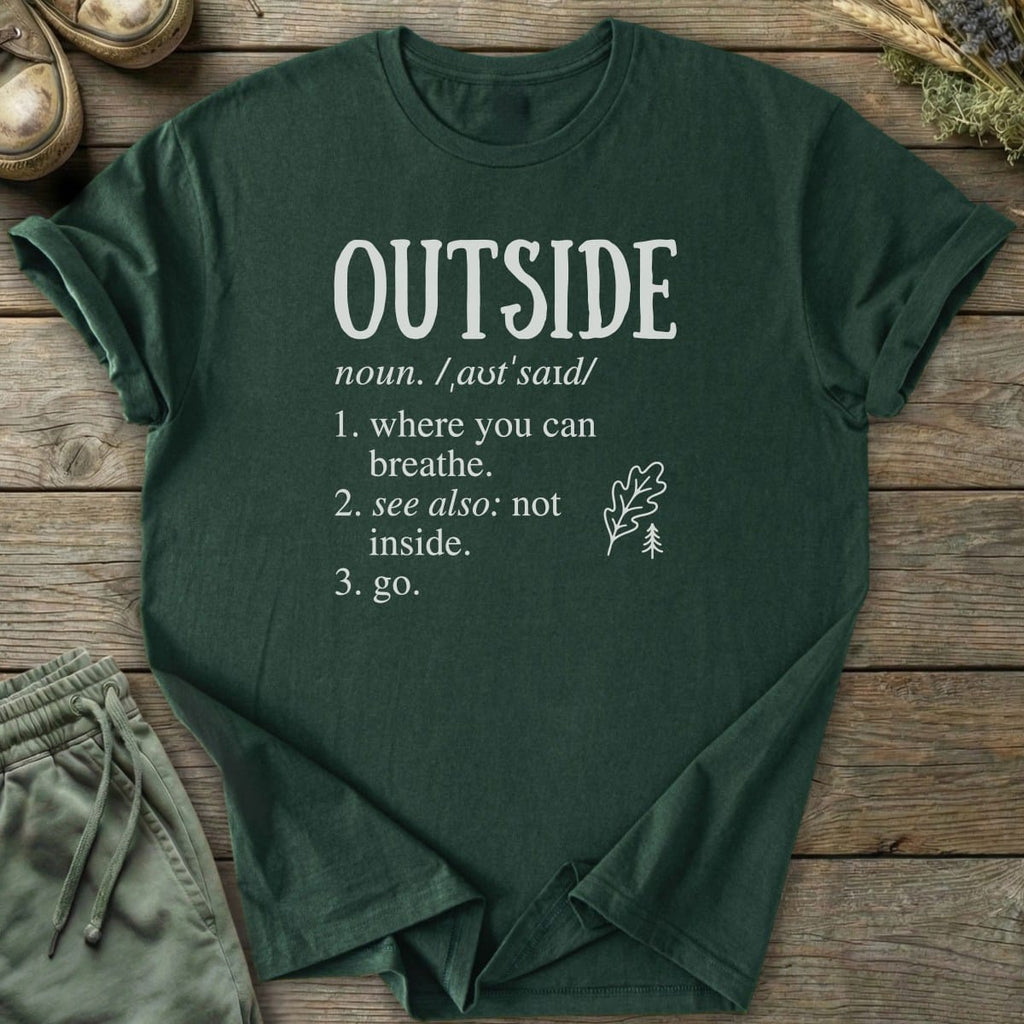 Printify T-Shirt Outside Definition T-Shirt