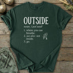 Printify T-Shirt Outside Definition T-Shirt