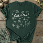 Printify T-Shirt Outsider Doodle T-Shirt
