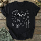 Printify T-Shirt Outsider Doodle T-Shirt