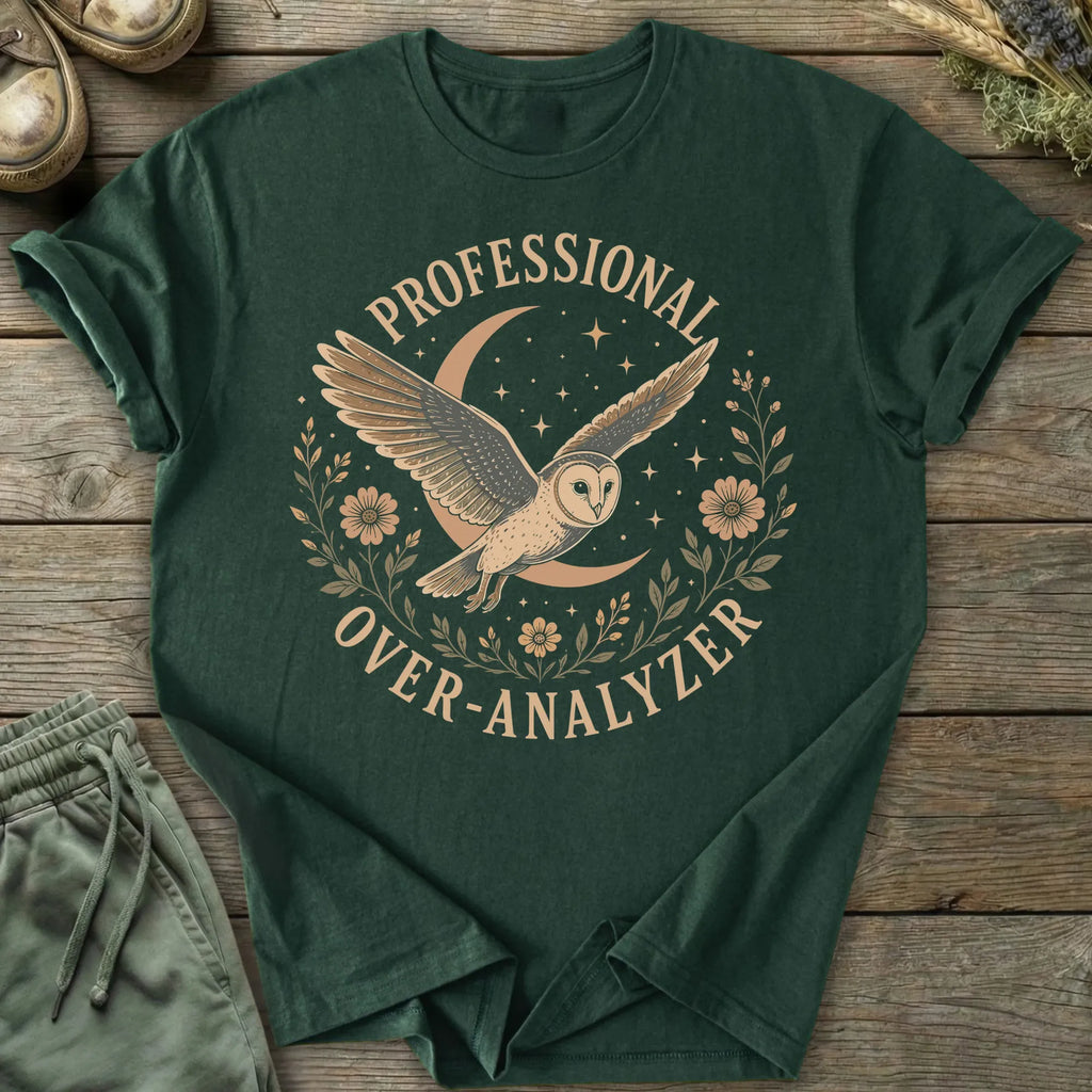 Printify T-Shirt Over Analyzer T-Shirt
