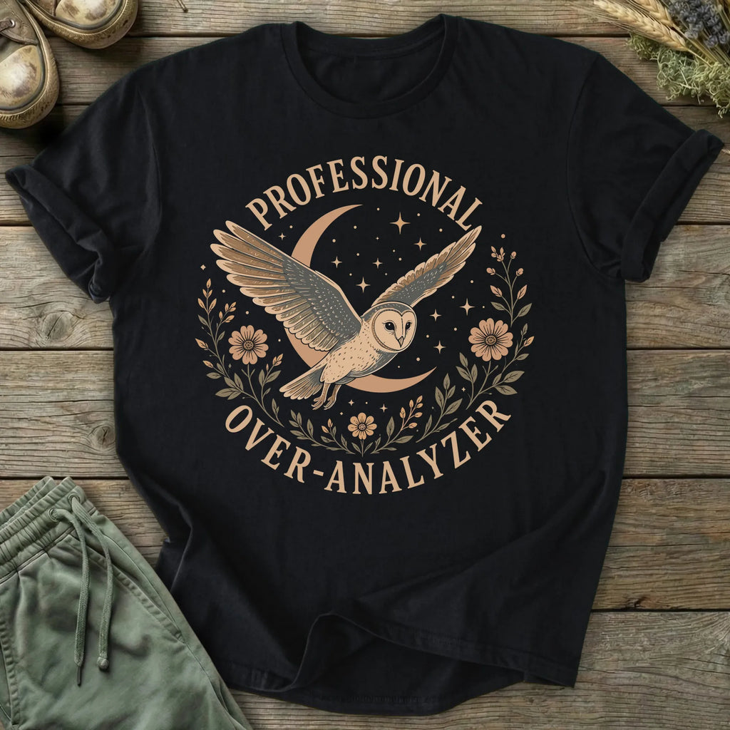 Printify T-Shirt Over Analyzer T-Shirt