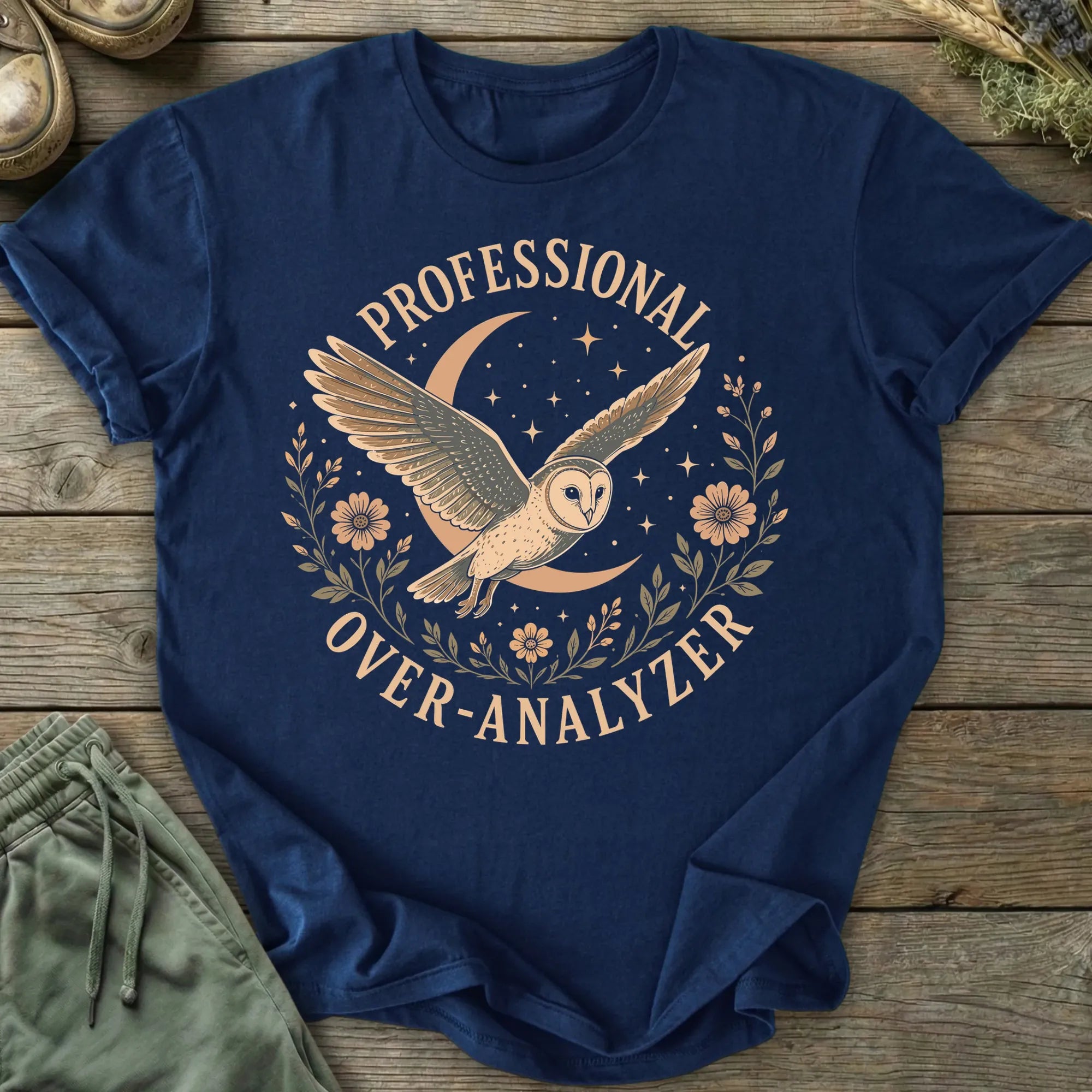 Printify T-Shirt Over Analyzer T-Shirt