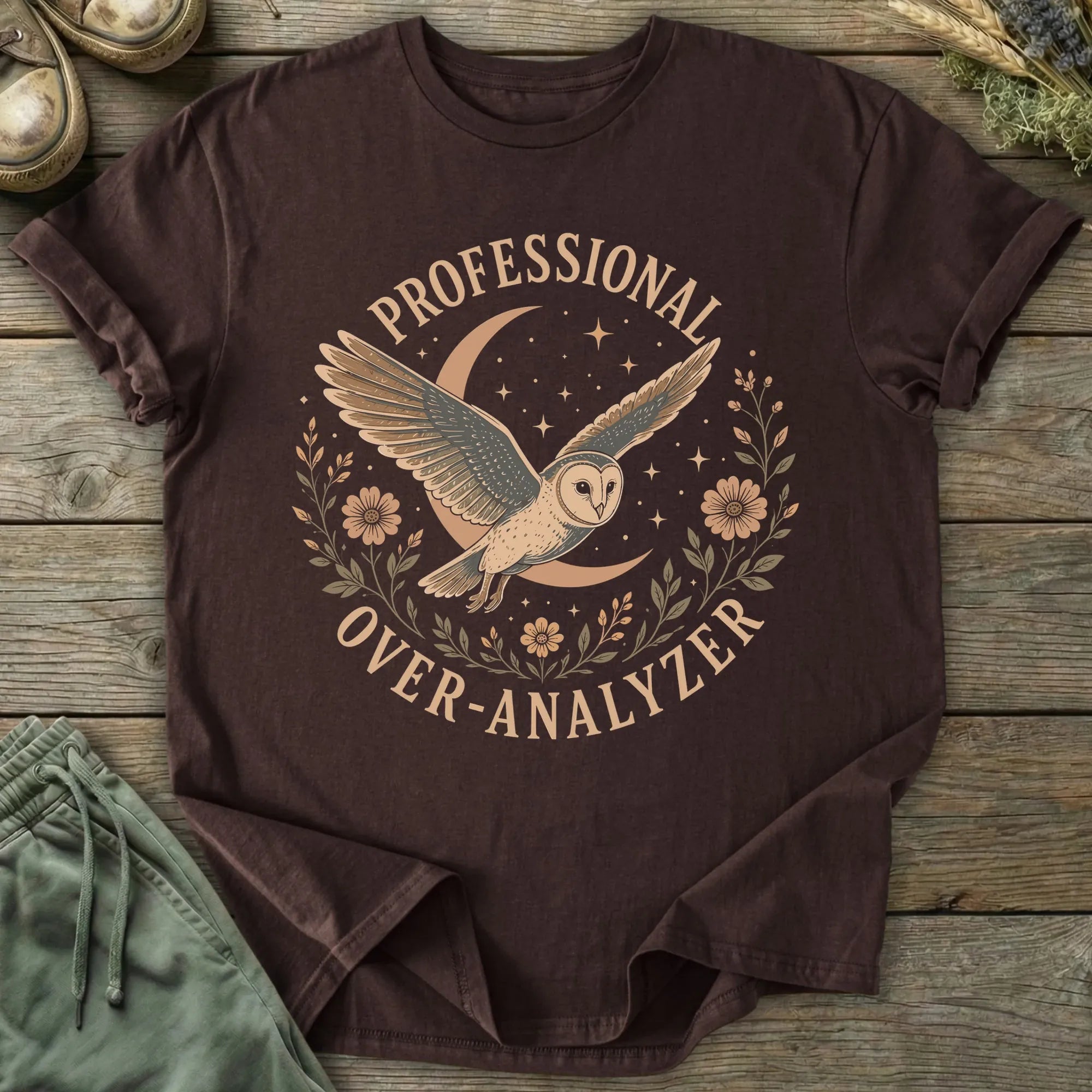 Printify T-Shirt Over Analyzer T-Shirt