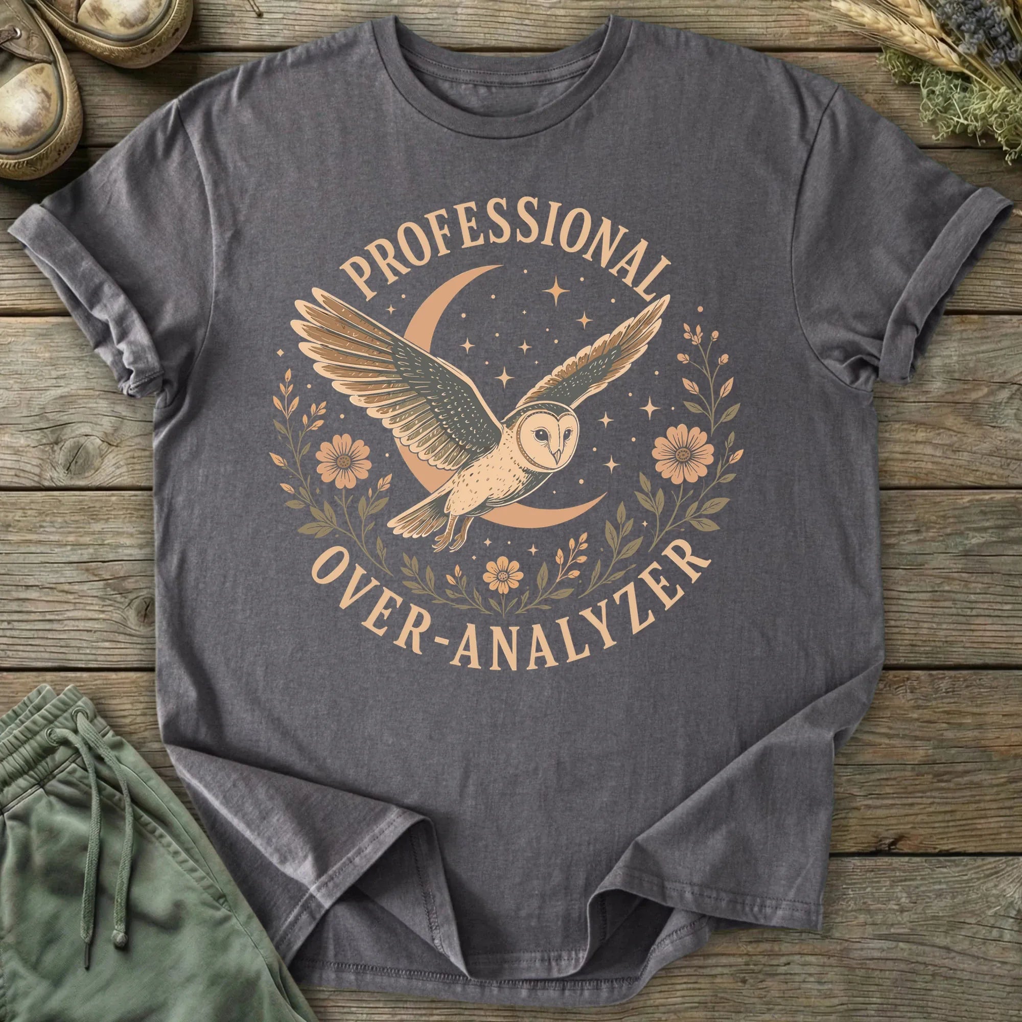 Printify T-Shirt Over Analyzer T-Shirt