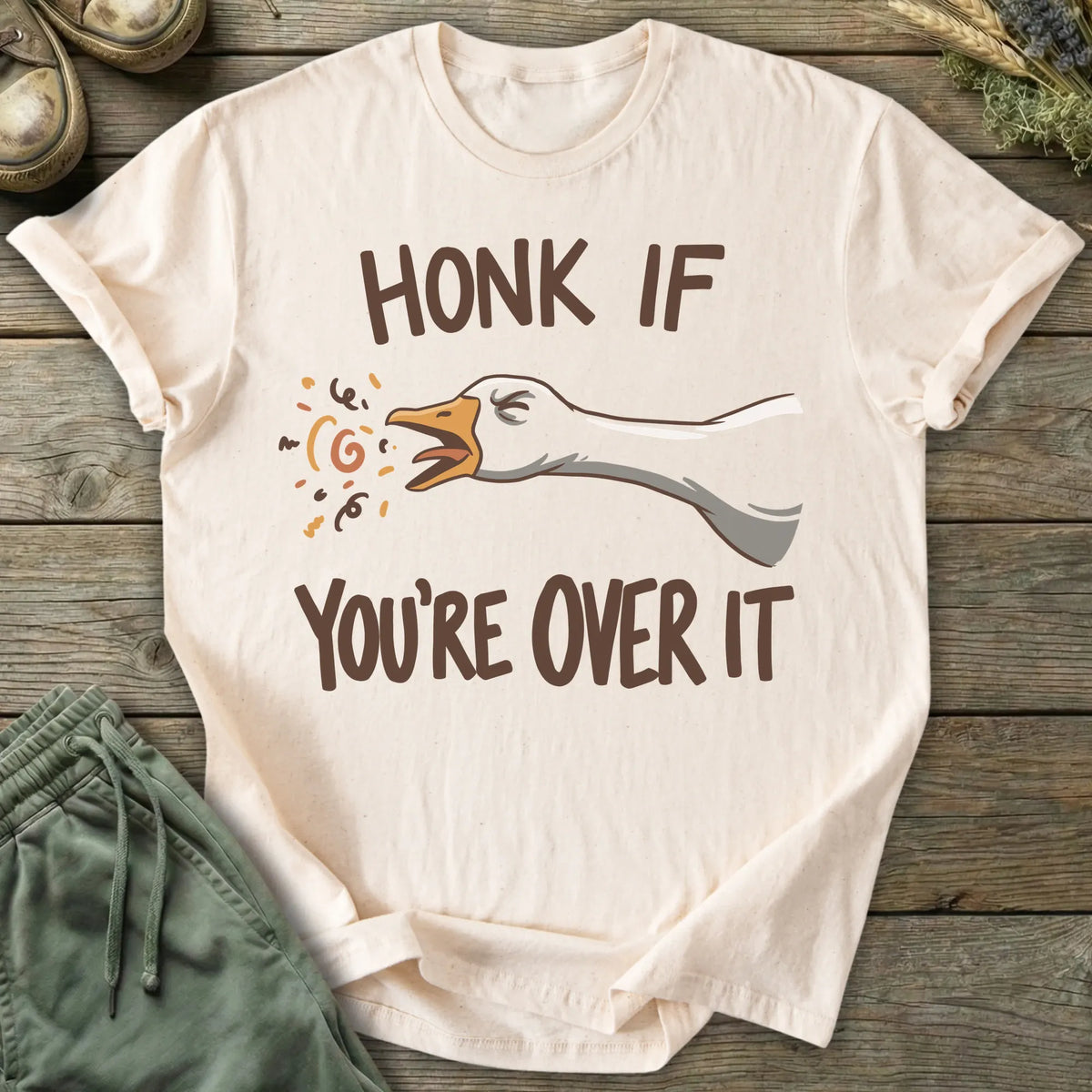 Printify T-Shirt Over It T-Shirt