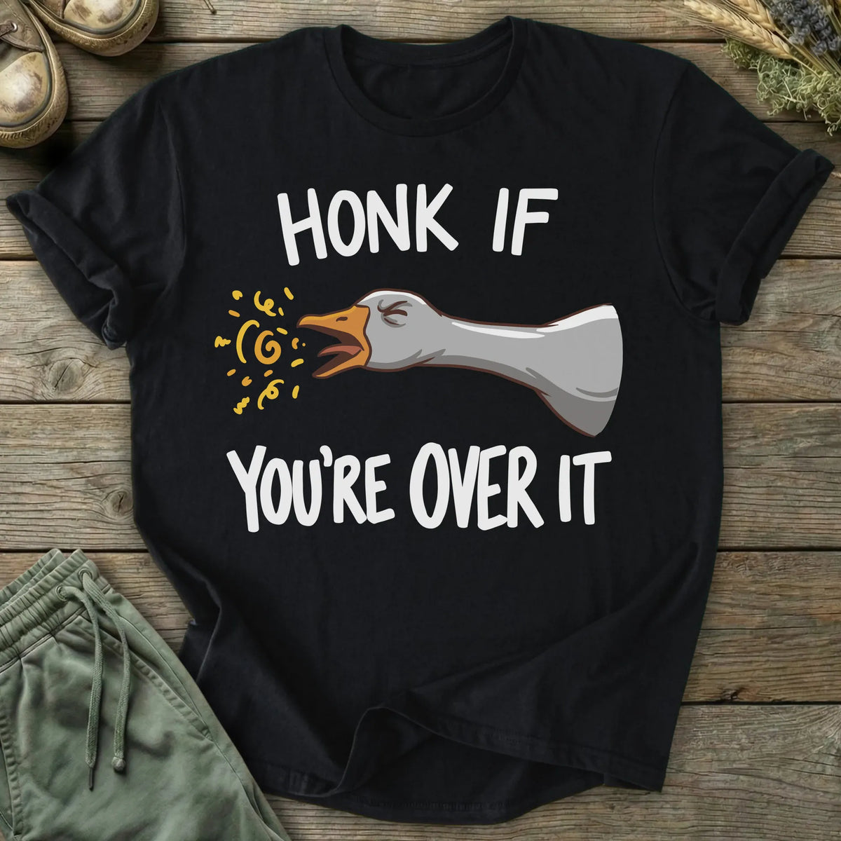 Printify T-Shirt Over It T-Shirt