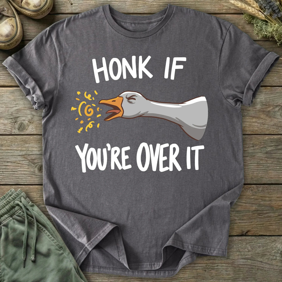 Printify T-Shirt Over It T-Shirt