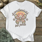 Printify T-Shirt Overstimulated But Polite T-Shirt