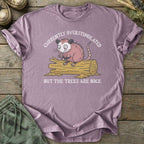Printify T-Shirt Overstimulated But Trees T-Shirt