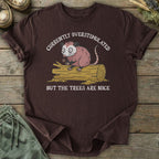 Printify T-Shirt Overstimulated But Trees T-Shirt
