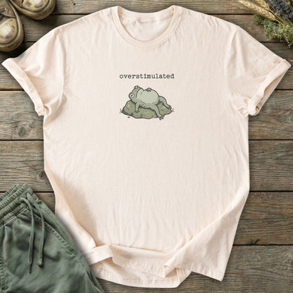 Printify T-Shirt Overstimulated Frog T-Shirt