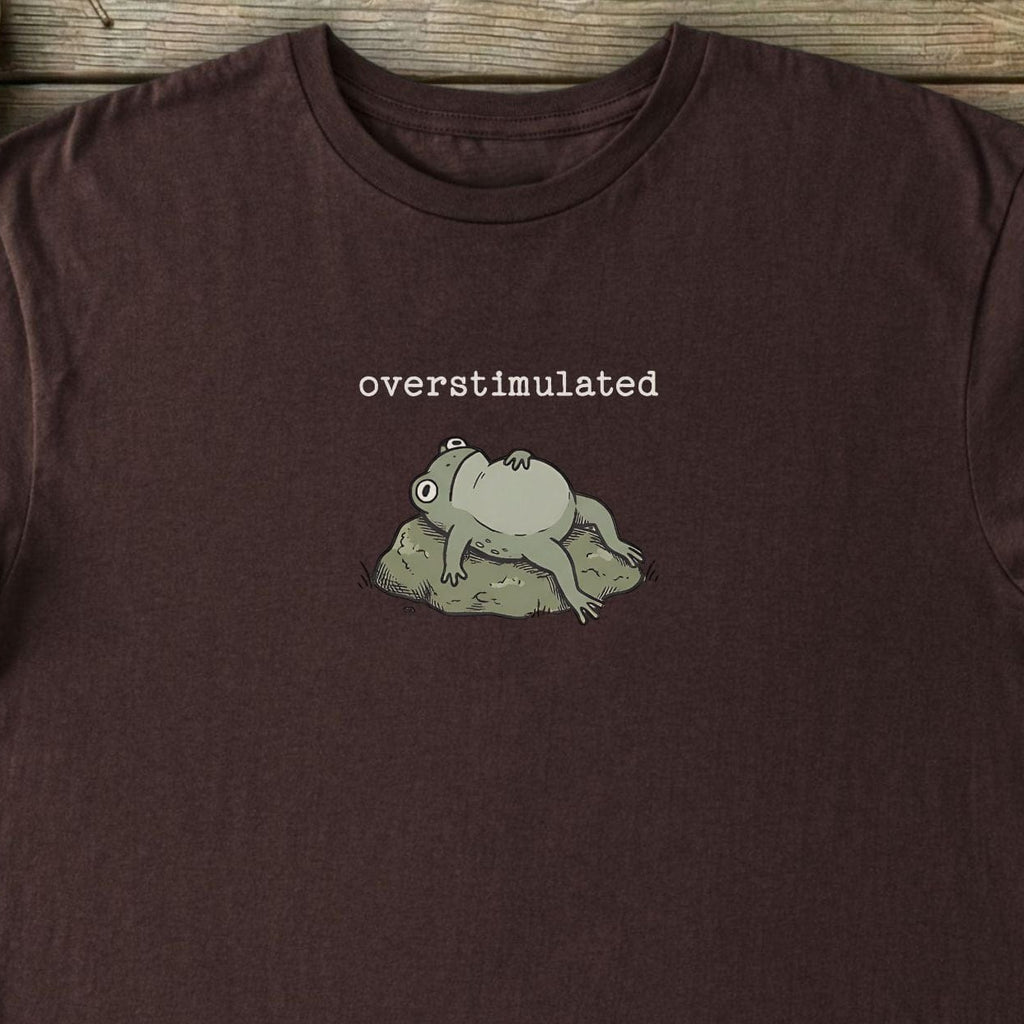 Printify T-Shirt Overstimulated Frog T-Shirt