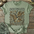 Printify T-Shirt Overstimulated Geese T-Shirt