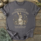Printify T-Shirt Overstimulated Rabbit T-Shirt