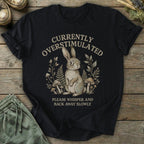 Printify T-Shirt Overstimulated Rabbit T-Shirt