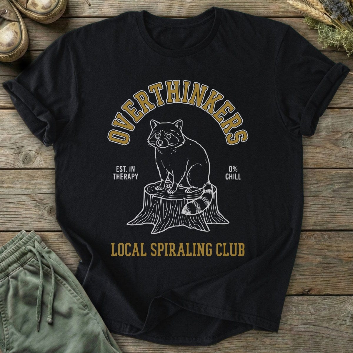 Printify T-Shirt Overthinkers Club T-Shirt