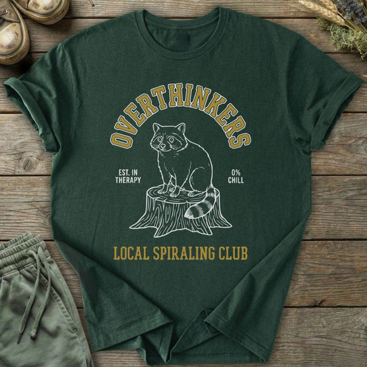 Printify T-Shirt Overthinkers Club T-Shirt
