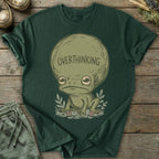 Printify T-Shirt Overthinking Frog Head T-Shirt