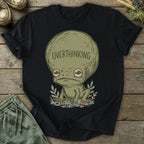 Printify T-Shirt Overthinking Frog Head T-Shirt