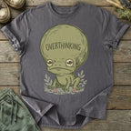 Printify T-Shirt Overthinking Frog Head T-Shirt